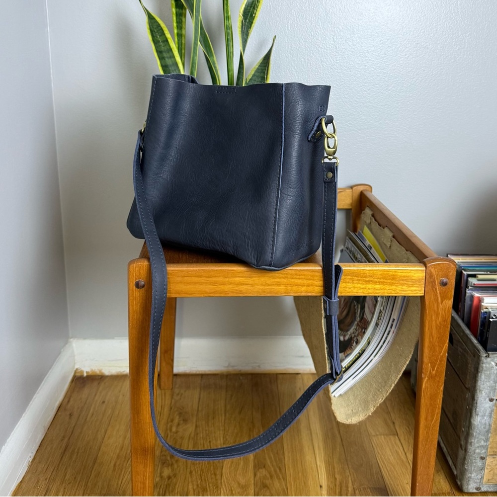 Portland Leather Butterfly Bucket Bag